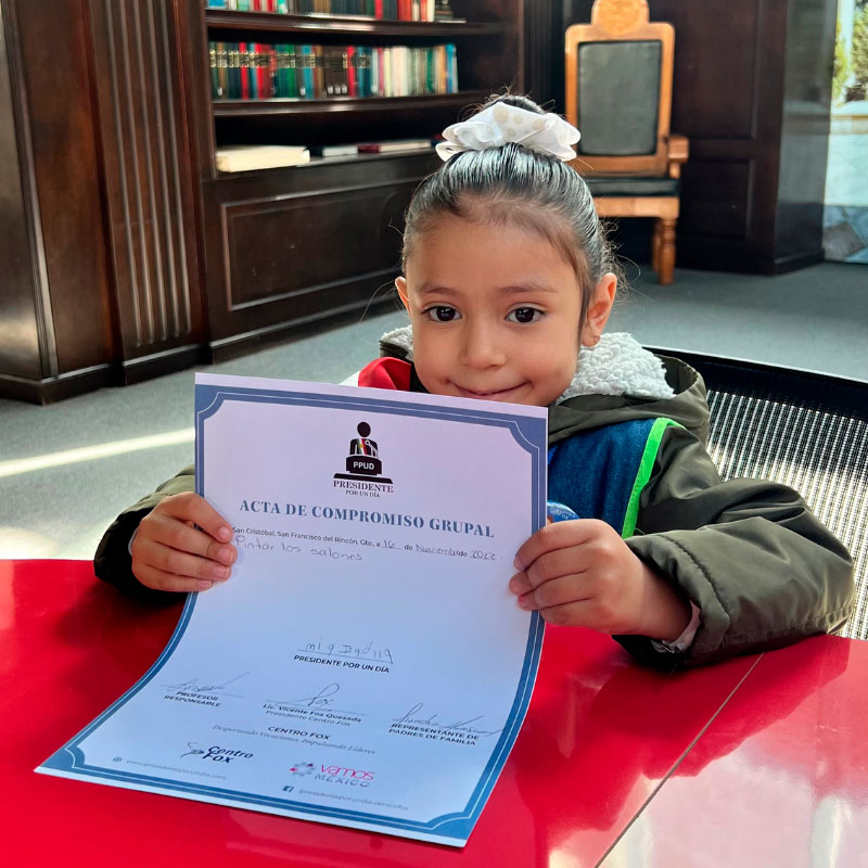 President for a day